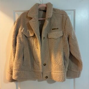 Simply Southern Tan Sherpa Jacket